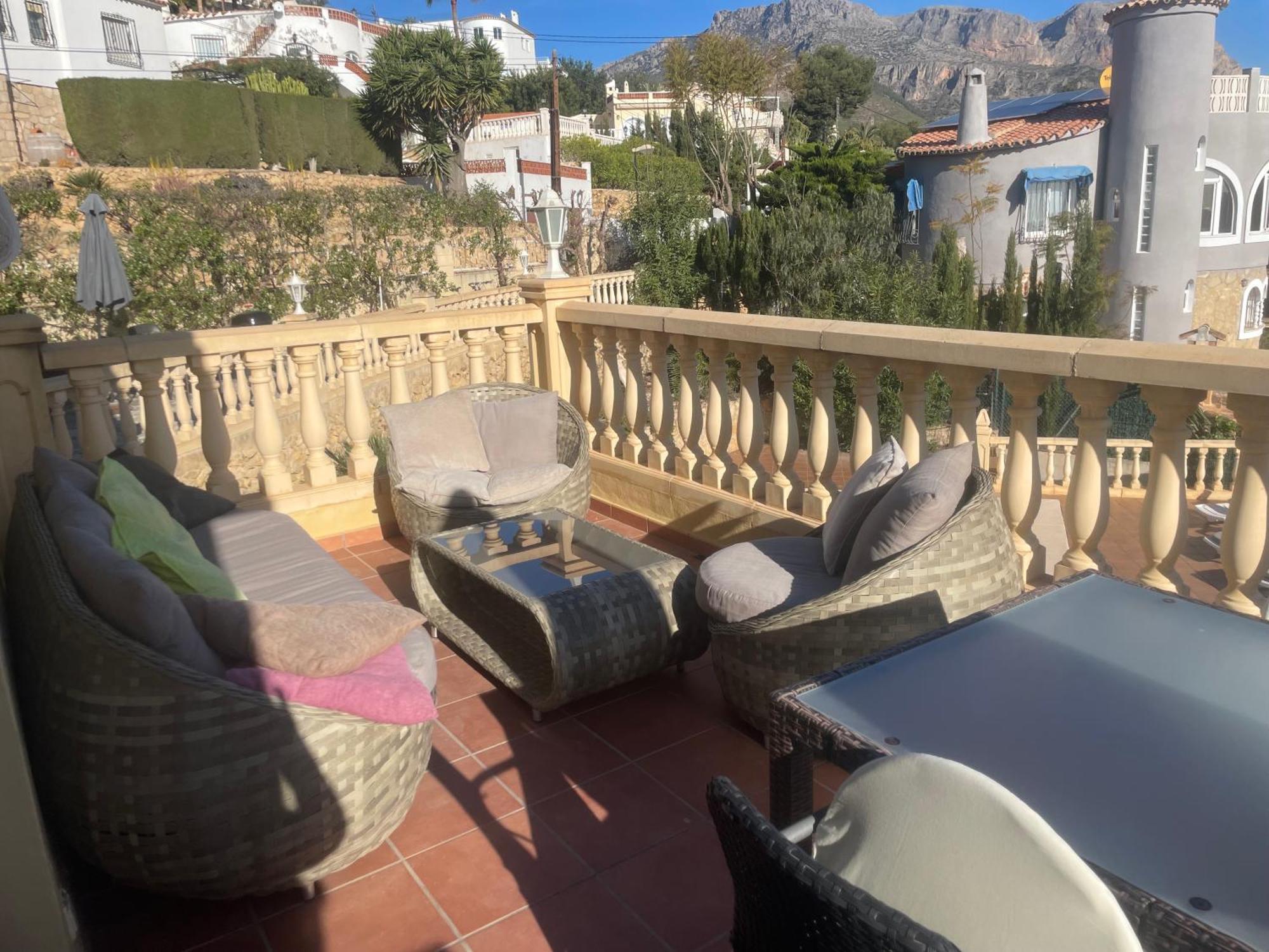 Chalet Con Vista Al Mar Ла-Нусия Экстерьер фото